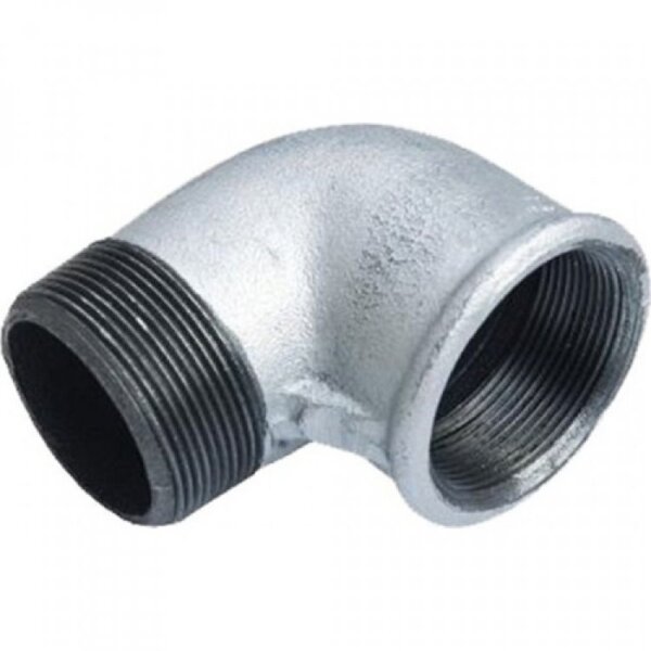 1/2" GALVANİZ KUYRUKLU DİRSEK 90