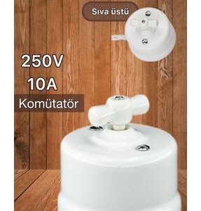 KOMÜTATÖR SIVA ÜSTÜ BEYAZ