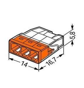 4*2,5 MM2 BUAT KLEMENSİ WAGO