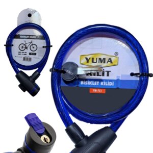 YMK BİSİKLET KİLİDİ (751) BOY 80 CM ÇAP 12 MM