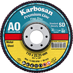 983210 - 180MM AXPR11 40 KUM SD KONIK KARBOSAN FLAP DISK