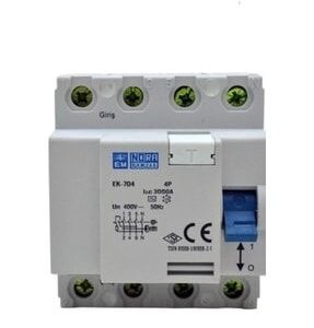 KAÇAK AKIM RÖLESİ 4*40A 30MA (YENİ)