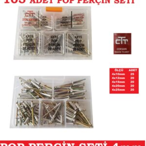 POP PERÇİN 4X12