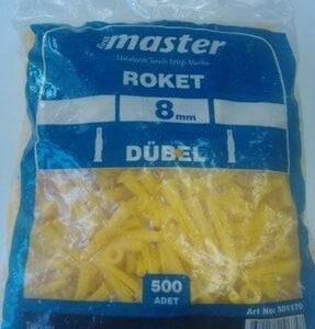 MASTER PERFORMANS DÜBELİ 8 MM (500 ADET)