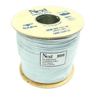 KOAKSİYEL KABLO RG6 U/4 (F) CU-AL