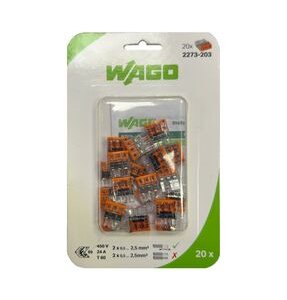 3*2,5 MM2 BUAT KLEMENSİ WAGO