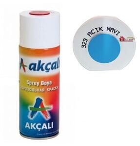 AKÇALI SPREY BOYA 323 400ML ACIK MAVI