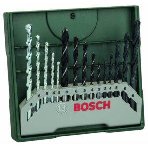 BOSCH X-LİNE 15 PARÇA KARIŞIK MATKAP UCU SETİ