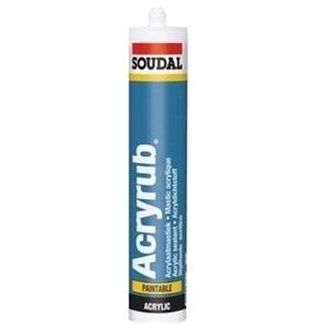 ACRYRUB SİLİKONİZE MASTİK 500GR SİYAH