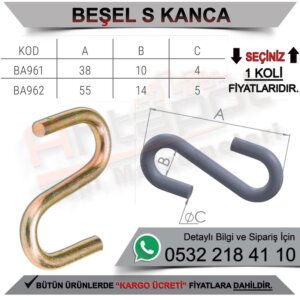 BEŞEL S KANCA BÜYÜK