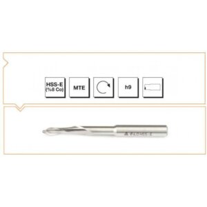 MTE ALÜMİNYUM FREZE 5X8X100