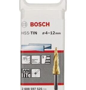 HSS-TİN 16 KADEMELİ MATKAP UCU M10-M40