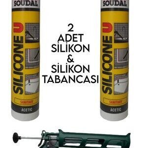SOUDAL SİLİKON U ŞEFFAF 280 GR (405021)