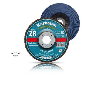 983465 - PREMIUMLINE FLAP DİSK ZR ZXPR22 SD 115 MM 80 KUM KONIK -