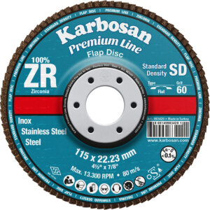 983460 KARBOSAN FLAP DISK ZIMPARA 115 ZR 60 KUM