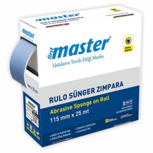 MASTER RULO SÜNGER ZIMPARA 115 MM X 25 MT 100 KUM