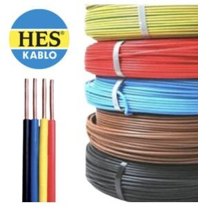 NYA KABLO 6 MM2 H07V-U/ R (NV) SARIYEŞİL