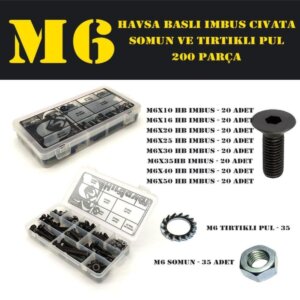 IMBUS CIVATA M6 X 30 CINKO  KAPLI