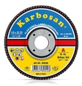 982970 KARBOSAN FLAP DISK ZIMPARA 115 NK 40 KUM