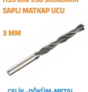 MTE HSS MATKAP UCU DIN338 3MM
