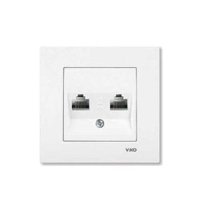 DATA PRİZİ 1 AD CAT6 FÜME KAREA