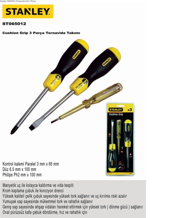 STANLEY 0-65-007 TORNAVİDA SETİ