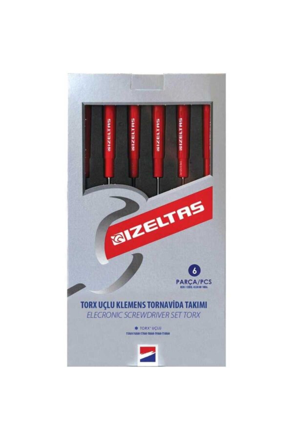 İZELTAŞ T6X60 TORX UÇLU KLEMENS TORNAVİDA