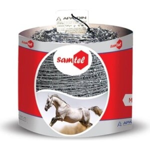 SAMTEL DİKENLİ TEL 250 MT ( 1.20 MM X 1.20 MM )