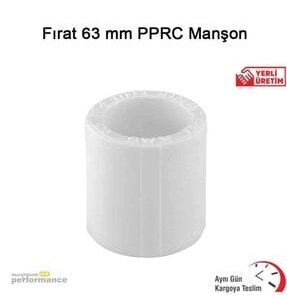 63 MM BEYAZ MANŞON FIRAT