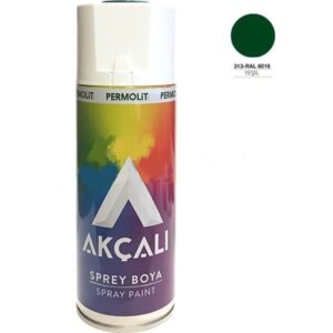 AKÇALI SPREY BOYA 313 400ML RAL6016 YESIL