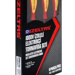 İZELTAŞ 1000V IZOLELI ELEK. DUZ TORNAVIDA 6,5X150
