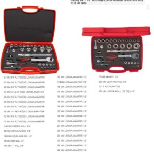 İZELTAŞ 140 MM CIRCIR KOLU 1/4 PLASTİK SAPLI
