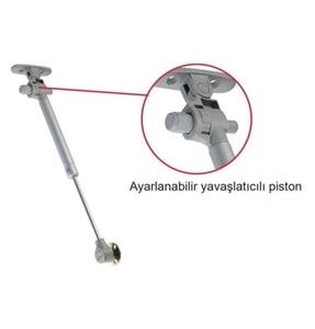 YAVAŞ KAPANAN GAZLI PİSTON 80N