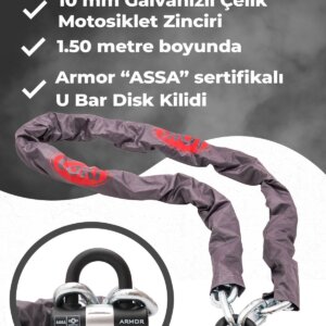 STAND ZİNCİRİ GALVENİZLİ 10 MM