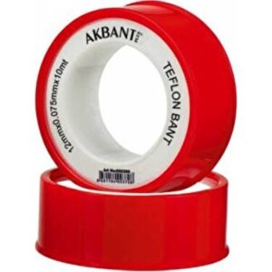 AKBANT TEFLON BANT 12MMX0.075MMX10MT