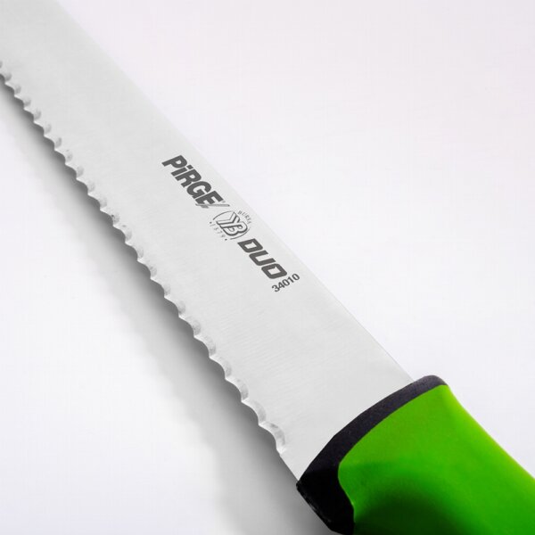 34024-04 DUO EKMEK BIÇAĞI PRO 17,5 CM YEŞİL
