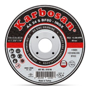 910190 - 115.2,5.22  INOX DUZ KESICI -